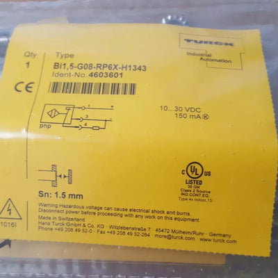 TURCK BI1.5-G08-RP6X-H1343