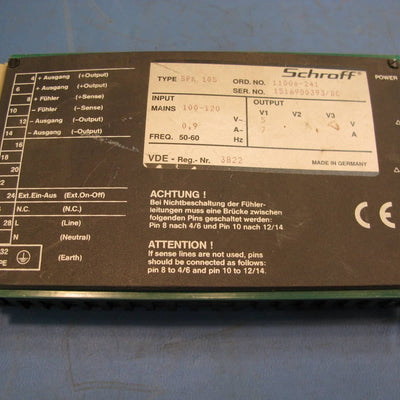 SPK 112 | Schroff Power Supply Repair service