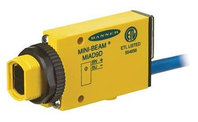 Banner Diffuse Photoelectric Sensor Maximum of 380 mm Detection Range IP67 Block Style  Repair service