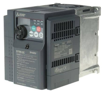 Mitsubishi FR-D740 Inverter Drive 2.2 kW No, 3-Phase In Repair Service