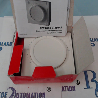 Danfoss RET1000MS Room Stat Dial Thermostat, LED 240V Mains Powered RET1000 (NSS) Repair Service